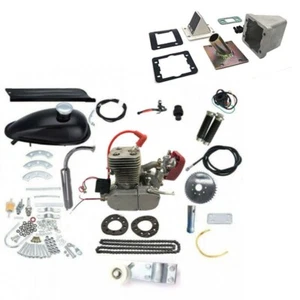Assembled 2 Stroke YD100 50mm*40mm Engine Kit + G2 19mm Reed Valve Gas Motor Kit - Foto 1 di 18