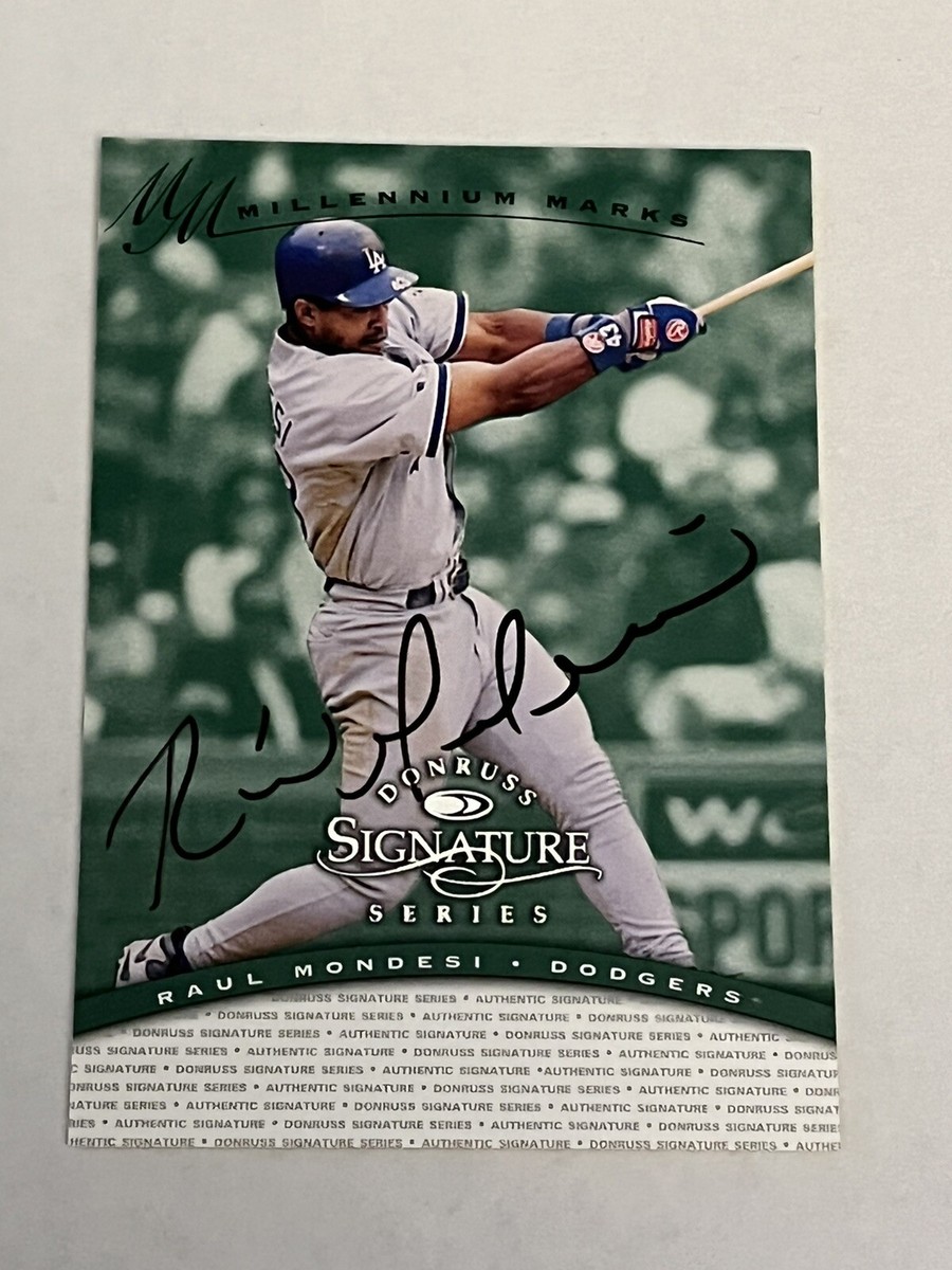 メジャーリーグ　カード　Raul Mongesi MLB Raul Mondesi Signed Trading Cards, Collectible Raul