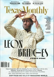 TEXAS MONTHLY MAGAZINE, LEON BRIDGES COMES HOME * AUGUST, 2021 - Picture 1 of 1