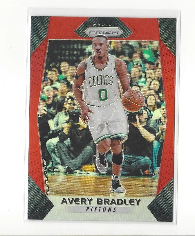 2017-18 Panini Prizm Prizms Orange #173 Avery Bradley Pistons /49  - Image 1 of 1