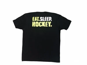 RATS Rinkster Hockey Kurzarm T-Shirt Schwarz Grün EAT. SCHLAFEN. HOCKEY. XL - Bild 1 von 5