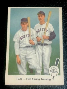 1959 Fleer Ted Williams #11 1938 First Spring Training Foxx Red Sox EX MLB HOF - Picture 1 of 2