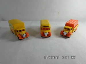 Vintage 3 Oxford Druckguss Butlins Cubs Bedford OB, Coach O Serie, Pritschen-LKW neu aus altem Lagerbestand - Bild 1 von 10