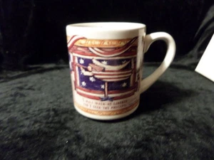 Tazza tazza 12 oz ceramica regalo Sierra -- angelo patriottico nuova con scatola - Foto 1 di 5