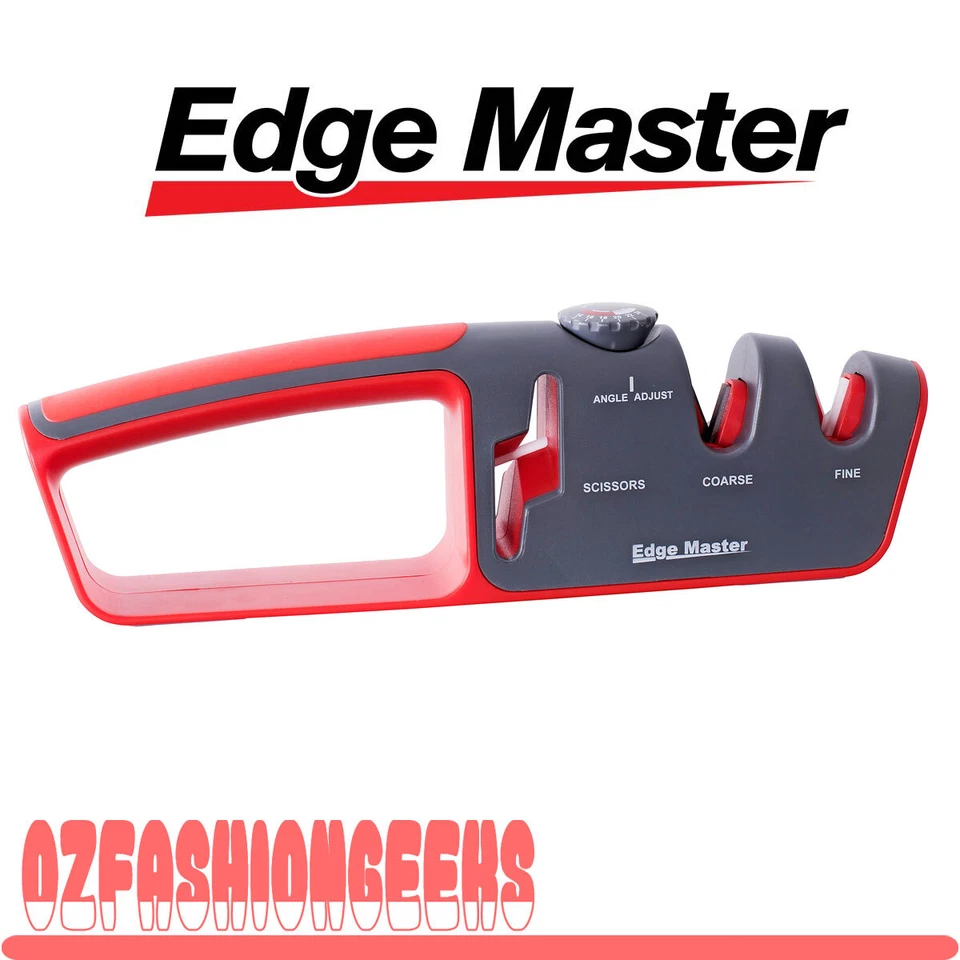 EDGE MASTER Adjustable Angle 2 Stage Knife & Scissor Sharpener 00700 PI - image 1 of 1