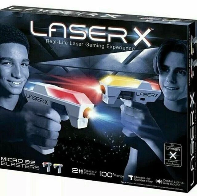 LaserX Micro B Blasters - Pack of 2