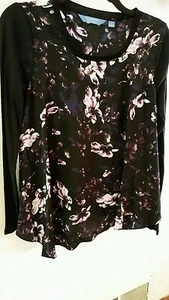Top donna Simply Vera Vera Wang Autunno taglia S. RETAIL $ 50. 00. Viola - Foto 1 di 3