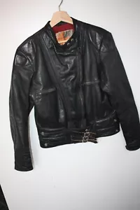 Vtg 70's International Gratzer biker Monza racer jacket size small 38 rare sport - Picture 1 of 14