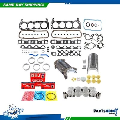 DNJ EK4114 Engine Rebuild Kit For 96-01 Ford Mercury Mountaineer 5.0L V8 OHV - Imagem 1 de 4