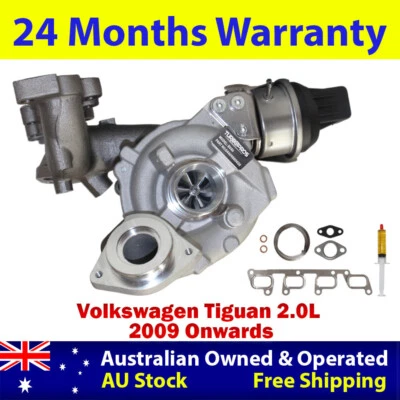 Cargador turbo Billet actualizado para Volkswagen Tiguan 2,0 L 2009 en adelante Foto 1 de 4