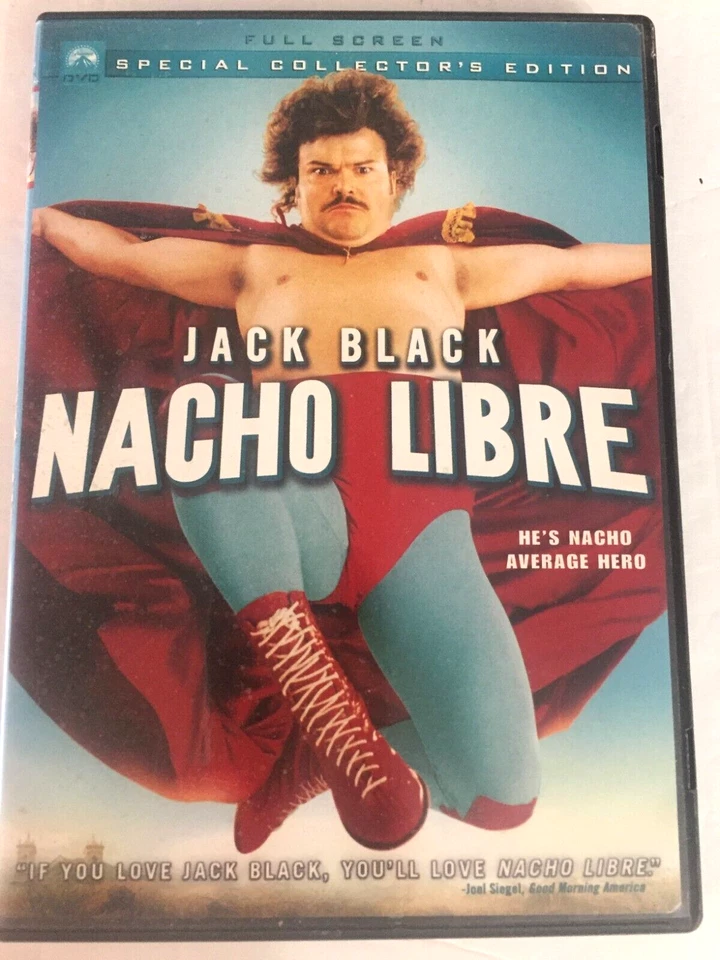 Jack Black Nacho Libre Full Screen DVD Ships Same Day With Tracking - Image 1 of 2