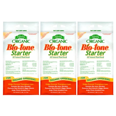 Alimento vegetal natural Espoma Bio-tone Starter, 25 lb (paquete de 3) Foto 1 de 2