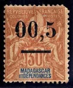 Madagascar 52b* (00,5) MH. French. Scott: $100 - Picture 1 of 1