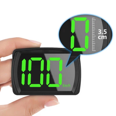 Digital GPS Speedomete Car HUD Head Up Display Plug and Play Auto Accessories - Image 1 of 4