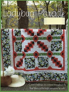 Ladybug Parade Quilt Pattern Pieced PT - Picture 1 of 1