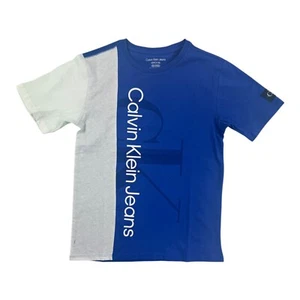 Calvin Klein Big Boys' T-Shirt Size 8, 10-12, 14-16, 18-20 - Picture 1 of 1