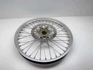 2001 Yamaha YZ250F Front Rim Wheel Rotor Hub Disc Spokes OEM - Picture 1 of 5