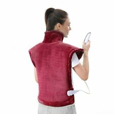 MVPower Large Heating Pad for Neck, Back and Shoulder, 24"x33" RED NA-H1222D