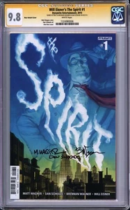 WILL EISNER'S THE SPIRIT #1 CGC 9.8 SS MATT WAGNER, BRENNAN WAGNER & DAN SCHKADE - Bild 1 von 1