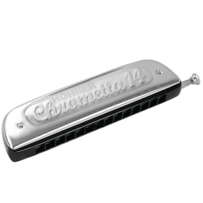 HOHNER 257 Regular 14-hole Chromatic Harmonica German Brand from Taiwan - Image 1 of 4