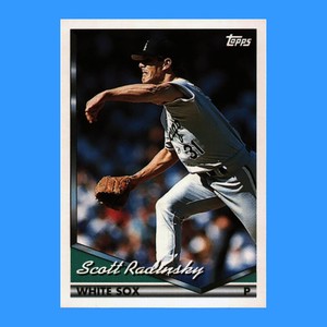 1994 Topps Baseball #421 - Scott Radinsky [Base] Chicago White Sox NM-MT