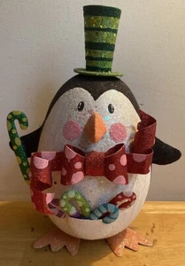 VINTAGE PIER 1 IMPORT WEIHNACHTEN PINGUIN FIGUR 11 ZOLL - Bild 1 von 11