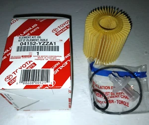 Genuine Toyota Element Kit oil filter, Element, Huile 04152-YZZA1 - Picture 1 of 1