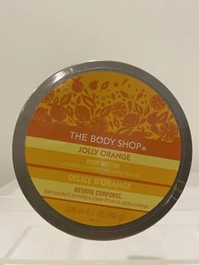 The Body Shop Jolly Orange Body Butter Moisturizer 6.7oz Rare New Sealed - Picture 1 of 5