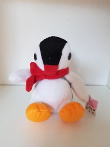 Rare Pinga Plush Penguin 7” Pingu’s Little Sister Rare Soft Toy 2007 - Tags Inc - Picture 1 of 9