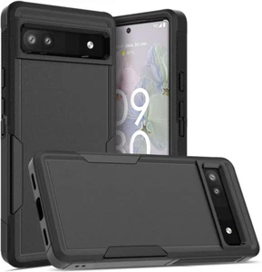 Hülle für Google Pixel 6a 5G, Commuter Phone Case [Military Grade] 2 in 1 Shockpr - Bild 1 von 12