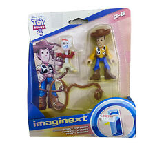 Fisher Imaginext Disney Toy Story 4 Woody & Forky Mini Figure Set 3