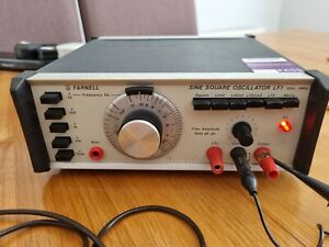 Vintage Farnell Sine / Square Oscillator - Signal Generator LF1 10Hz - 1Mhz