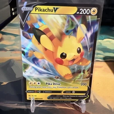 Pikachu V SWSH285 SWSH: Sword & Shield Promo Cards Holo - Image 1 of 2