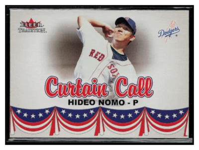 2002 Fleer Tradition Update #U377 Hideo Nomo - Image 1 of 2