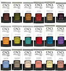 Gel Nail Polish CND 0.25oz - Shellac- Series 1 Choose any Color - Picture 1 of 73