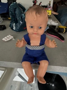 Gorgeous Vintage Vinyl Palitoy Baby Boy 1950/1960s - Picture 1 of 10