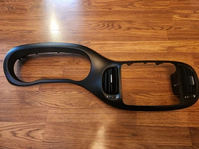 2014-2017 Fiat 500L OEM Black Dash Cluster & Radio Bezel & Upper Dash Trim - Image 1 of 4