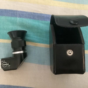 Olympus View Finder OM-SYSTEM Varimagni ángulo recto 1,2x 2,5x con estuche de cuero - Imagen 1 de 11