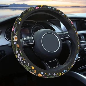 Car Steering Wheel Cover for Women Men, Non-Slip Breathable Steering Wheel, W... - Picture 1 of 7