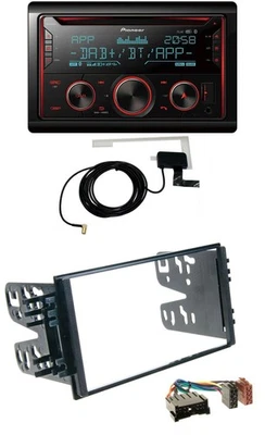 Pioneer 2DIN MP3 DAB USB CD Bluetooth Autoradio für Kia Carnival (2001-2005) - Bild 1 von 4