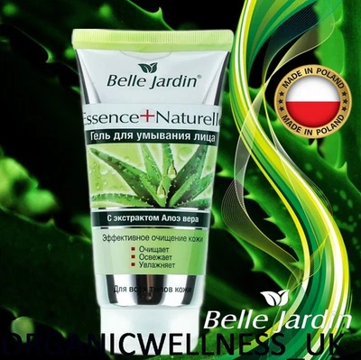 BELLE JARDIN Face Cleansing gel Aloe Vera + Castor oil + Vitamin D 200ml. - Image 1 of 4