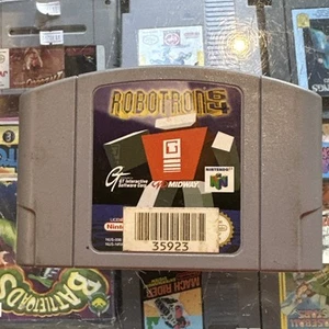 Robotron 64 • Nintendo 64 N64 Game (1998) Cartridge Only • PAL - Picture 1 of 2