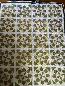 "Colcha vintage de costura a mano estrella de Belén joyas en un marco 91"" x 73""" - Imagen 1 de 12