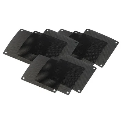  10 stücke 14cm quadratisch computer mesh staubdicht filter pvc staubdichte - Bild 1 von 4