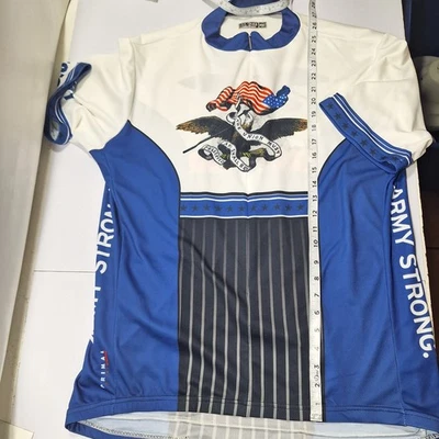 Camiseta de ciclismo exército dos EUA PRIMORDIAL tamanho XXL clássica exército dos EUA militar forte - Imagem 1 de 4