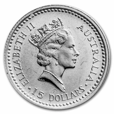 1990 Australia 1/10 oz Platinum Koala BU - Image 1 of 2