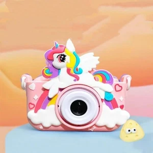 Cartoon children's camera with dual cameras for video recording, a toy camera - Picture 1 of 6