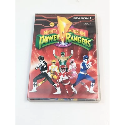 Mighty Morphin Power Rangers Temporada 1 Vol. 1 juego de DVD 3 discos Foto 1 de 4