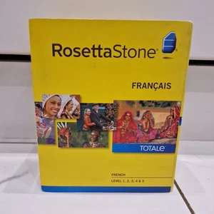 ROSETTA STONE- FRANCAIS FRENCH LEVEL 1 - 5 LANGUAGE LEARNING COURSE VGC - Picture 1 of 7