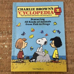 Charlie Brown's 'Cyclopedia: Volume 2 Super Questions 1980 Peanuts Snoopy comic - Bild 1 von 3